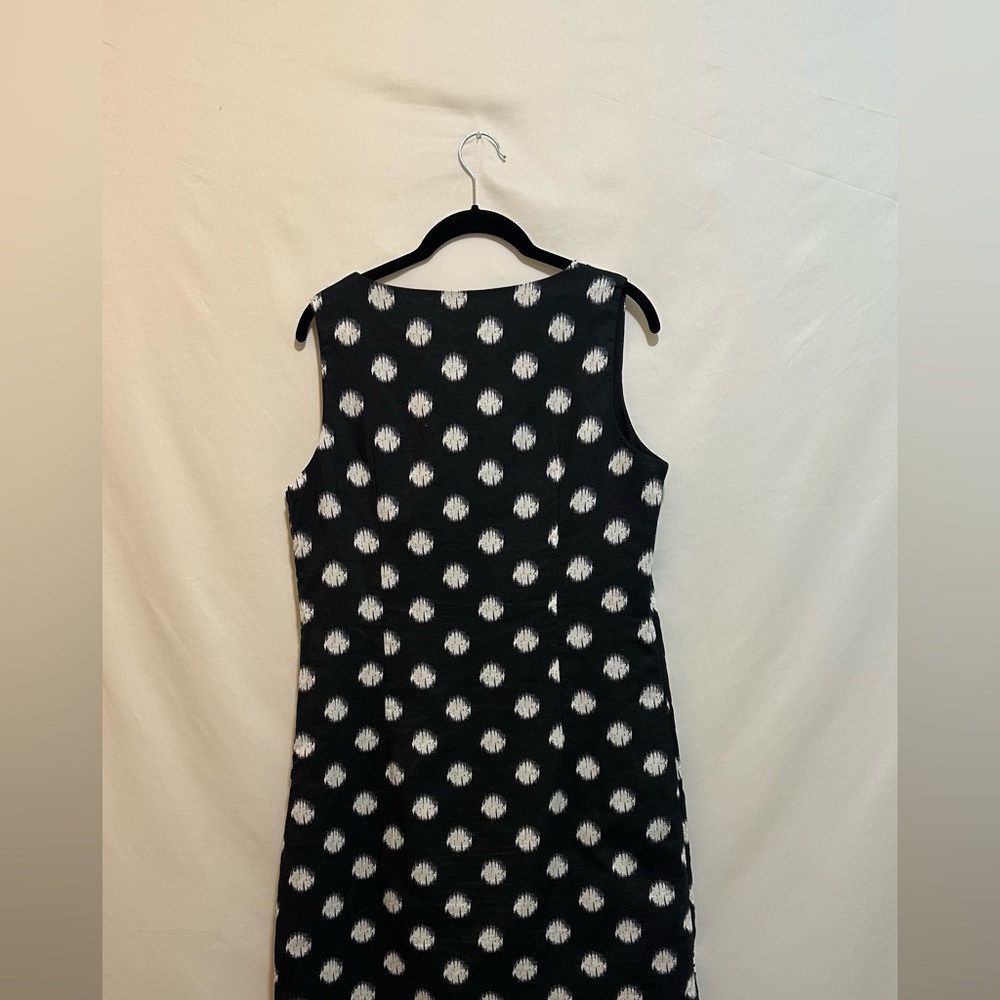 Charlie Paige Black and White Sleeveless Sheath Mini Dress - Picture 2 of 11